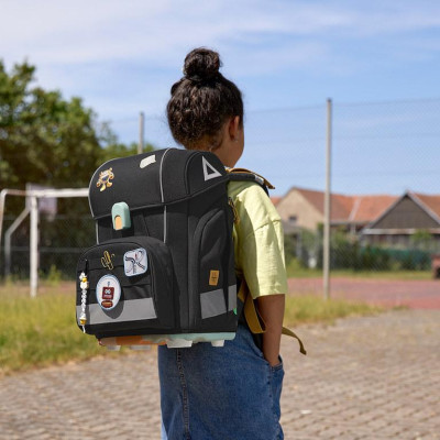 LÄSSIG SCHOOL LÄSSIG School Set Boxy Unique black